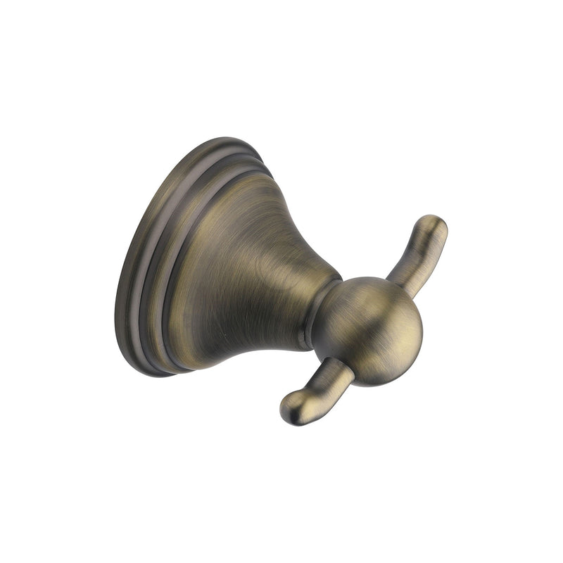 Cambridge Wall Mounted Hook for Towels, Robes, Clothes and Coats. Matt Antique finish - CAM-HOOK-MA - Choice Handles