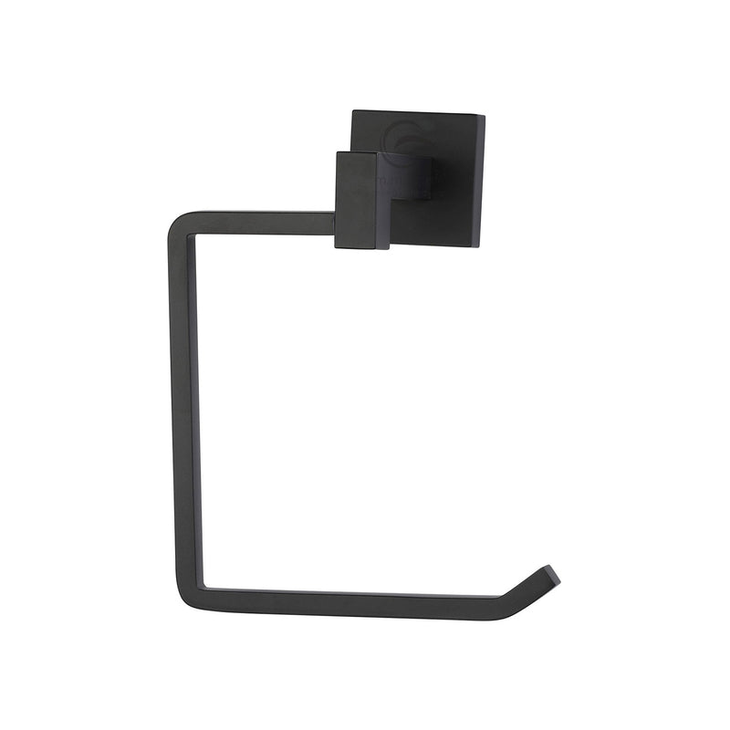 Chelsea Wall Mounted Towel Ring, Towel Holder for Kitchen and Bathroom. Black finish - CHE-RING-BLK