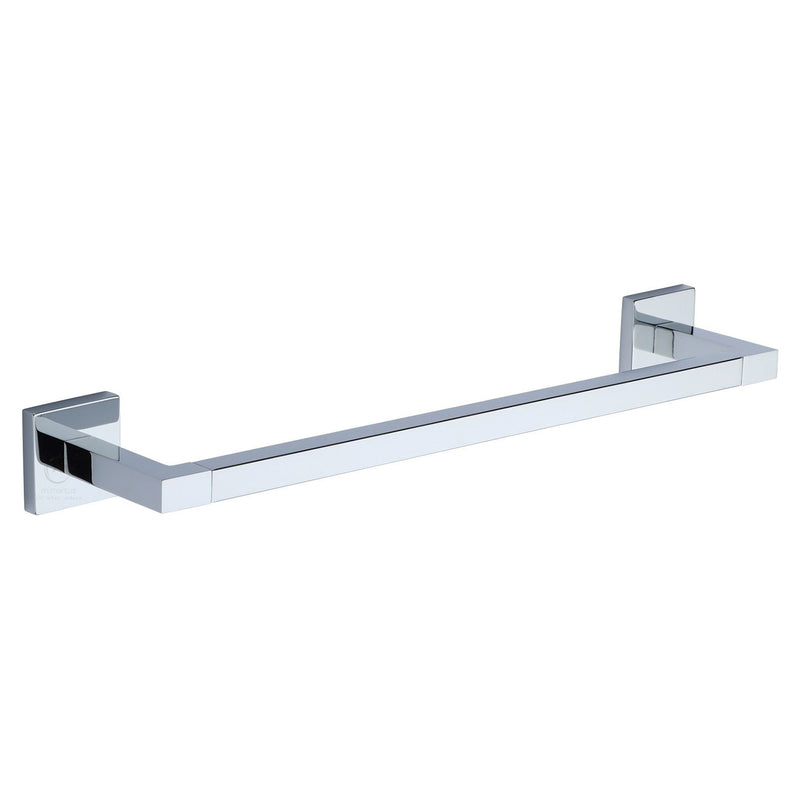 Chelsea 45cm Towel Bar Rail. Wall Mounted for Bathroom and Kitchen. Polished Chrome Finish - CHE-TOWEL-45-PC