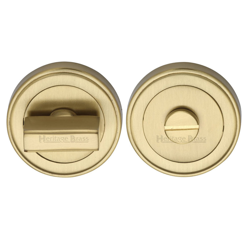 Heritage Brass Turn &amp; Release Satin Brass
 - ERD7030-SB - Choice Handles