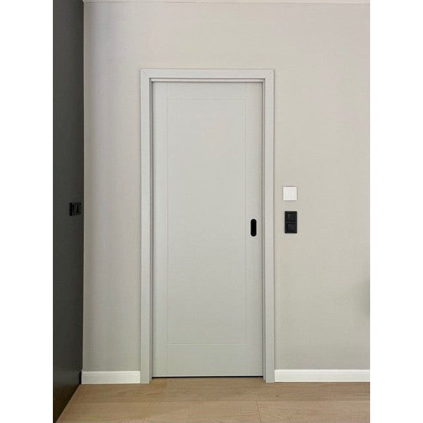 Ermetika EvoKit Pocket Door System 1026x2040 Door 125mm WT - White - EEK2KWH