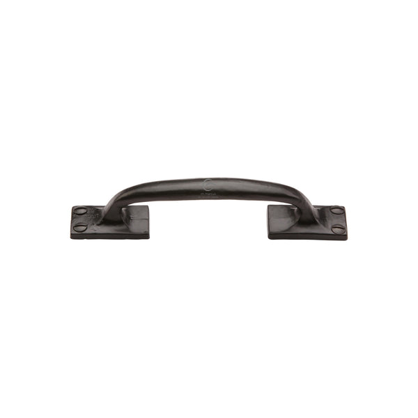 The Cabinet Pull Offset Design 159mm Black Iron - FB1145 159