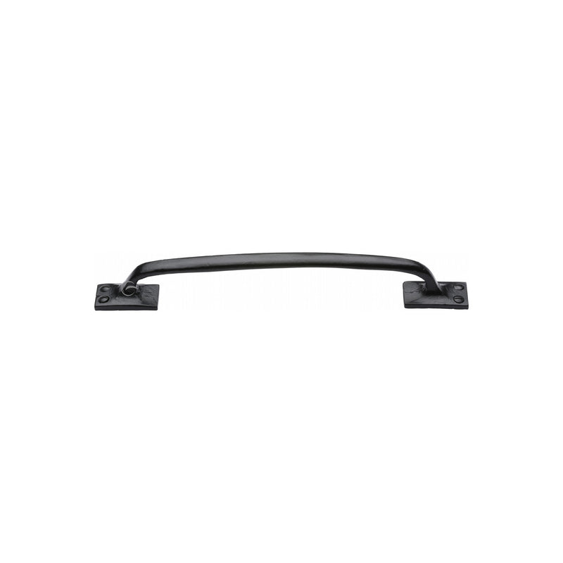 The Cabinet Pull Offset Design 260mm Black Iron - FB1145 260