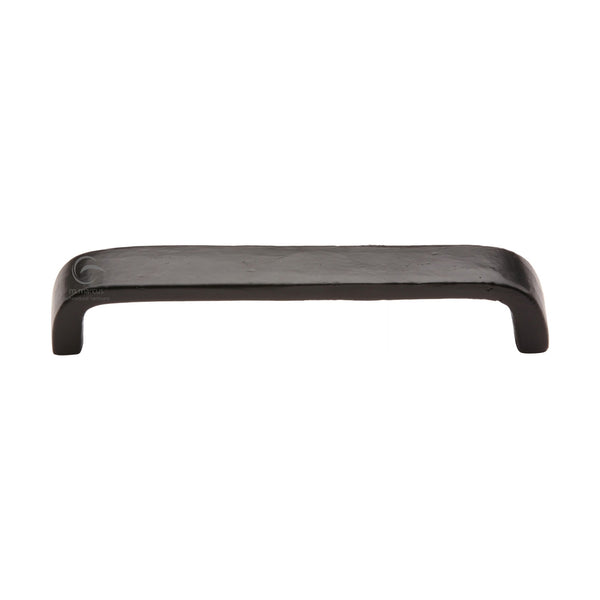 The Cabinet Pull D Shaped 152mm Black Iron - FB341 152