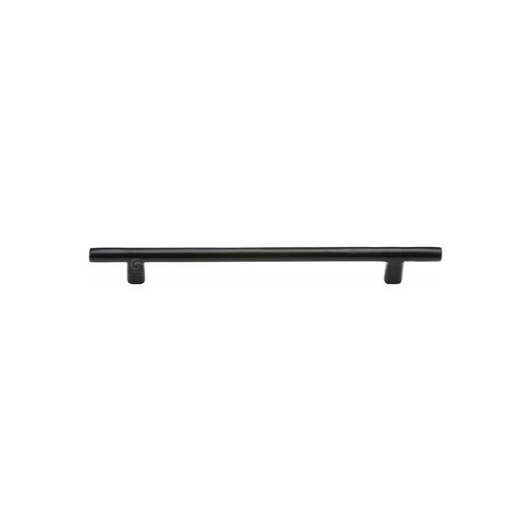 The Cabinet Pull Round Bar Design 216mm Black Iron - FB361 216