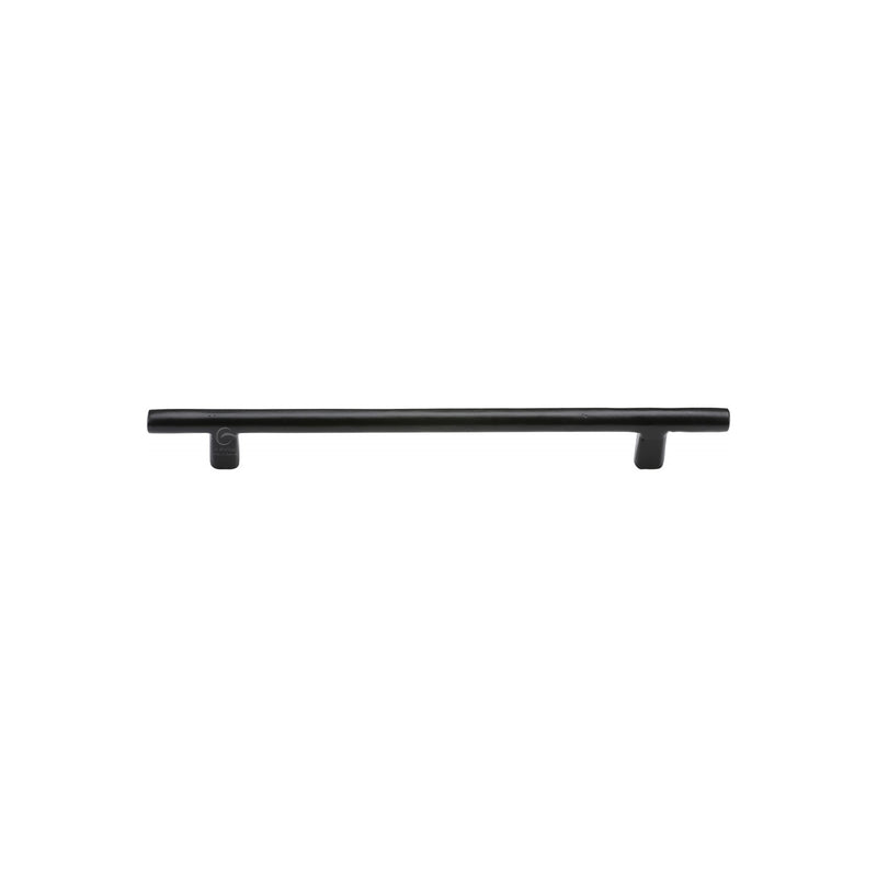 The Cabinet Pull Round Bar Design 216mm Black Iron - FB361 216