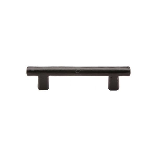 The Cabinet Pull Round Bar Design 96mm Black Iron - FB361 96