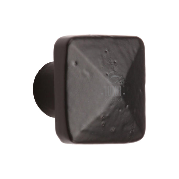 The Cabinet Knob Pyramid Design 32mm Black Iron - FB390 32 - Choice Handles