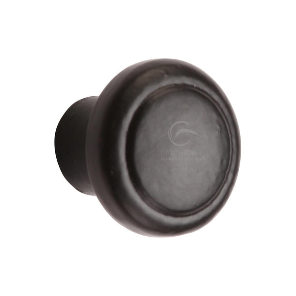 The Cabinet Knob Newport Design 32mm Black Iron - FB3990 32 - Choice Handles