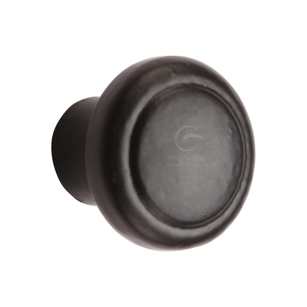 The Cabinet Knob Newport Design 38mm Black Iron - FB3990 38 - Choice Handles