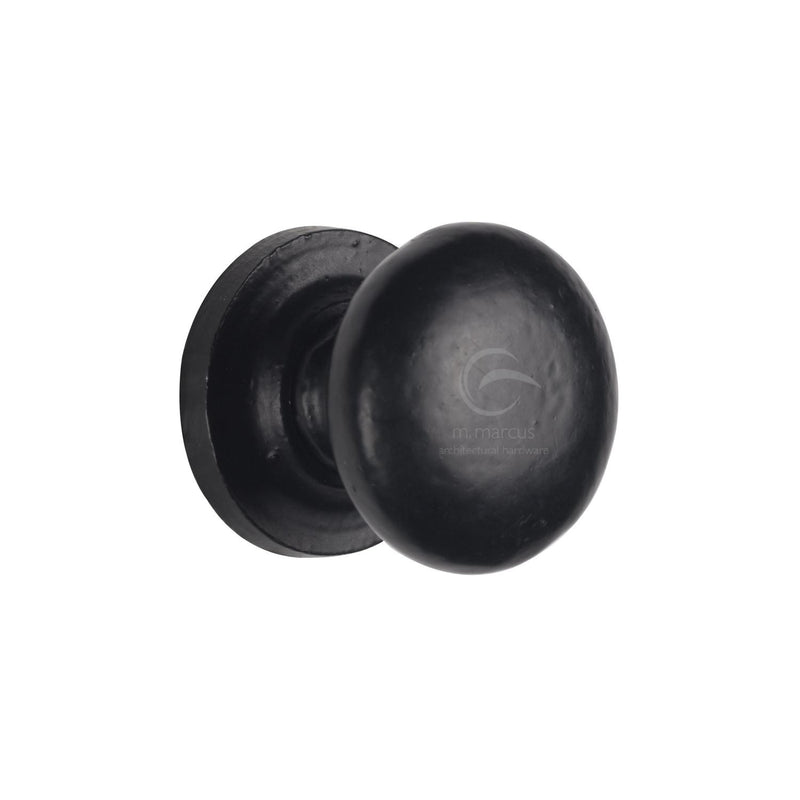 The Cabinet Knob Round Design 25mm Black Iron - FB613 25 - Choice Handles