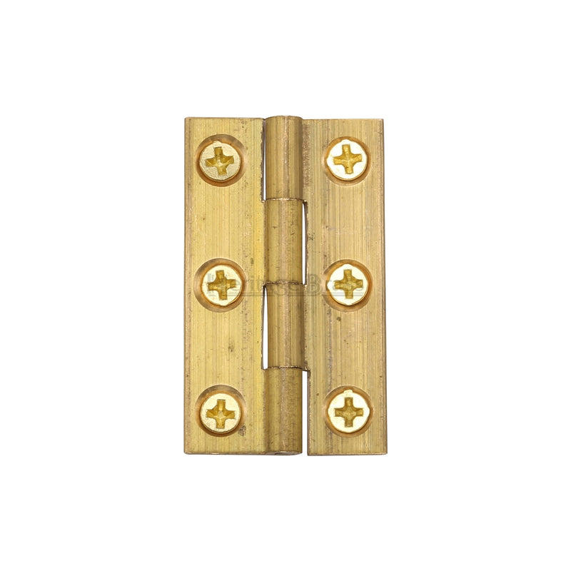 Heritage Brass Cabinet Hinge Brass 1" Natural Brass finish - HG99-100-Natural Brass