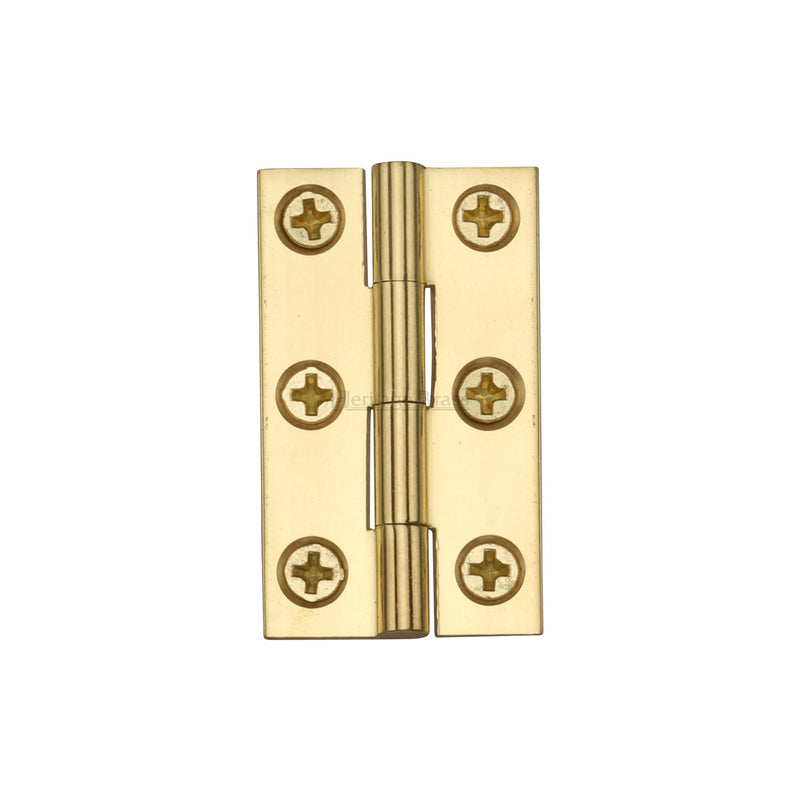 Heritage Brass Cabinet Hinge Brass 1 1/2 Polished Brass finish
 - HG99-110-PB