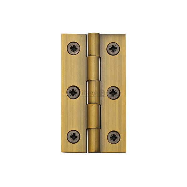 Heritage Brass Hinge Brass 2 1/2 x 1 3/8 Antique Brass finish
 - HG99-120-AT