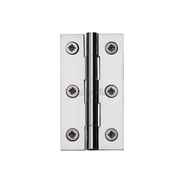 Heritage Brass Hinge Brass 2 1/2 x 1 3/8 Polished Chrome finish
 - HG99-120-PC