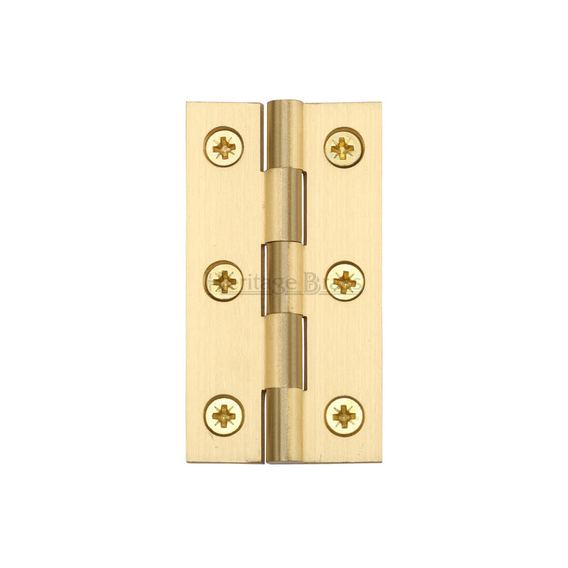 Heritage Brass Cabinet Hinge Brass 1 1/2 Satin Brass finish
 - HG99-110-SB