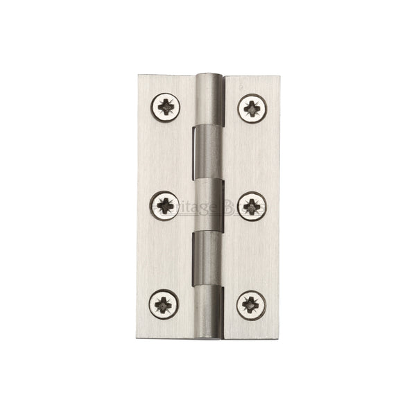 Heritage Brass Hinge Brass 2 1/2 x 1 3/8 Satin Nickel finish
 - HG99-120-SN