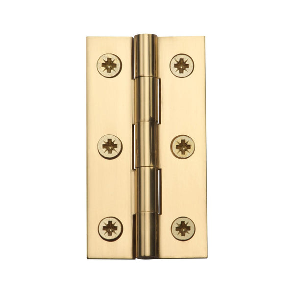 Heritage Brass Hinge Brass 3" x 1 5/8" Polished Brass finish - HG99-125-PB