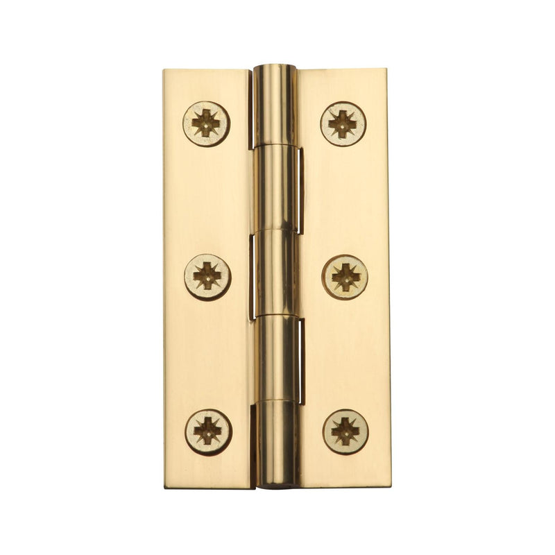 Heritage Brass Hinge Brass 3" x 1 5/8" Polished Brass finish - HG99-125-PB