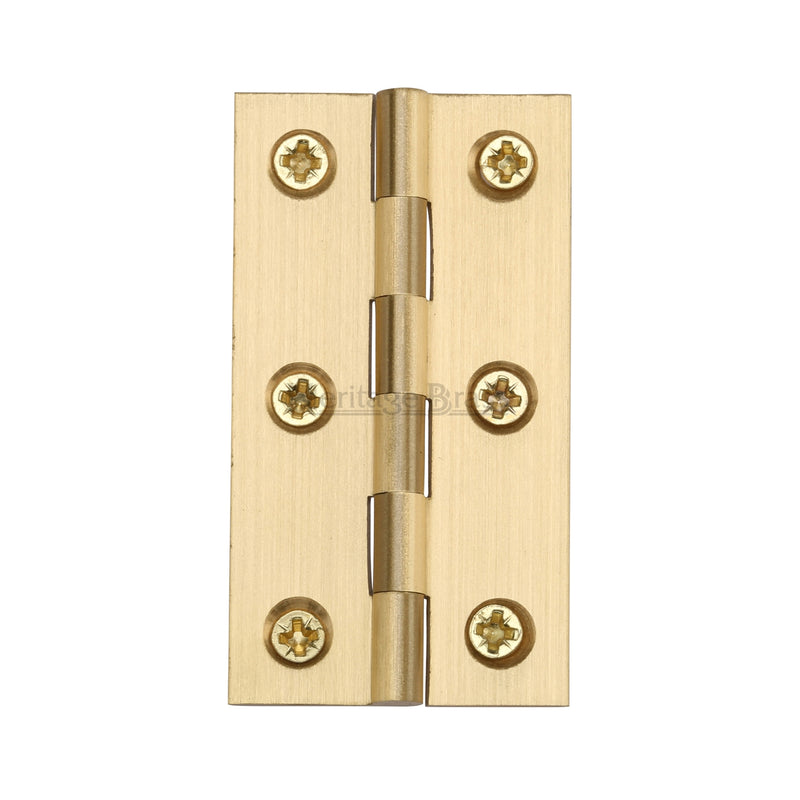 Heritage Brass Hinge Brass 3" x 1 5/8" Satin Brass finish - HG99-125-SB