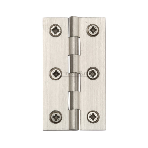 Heritage Brass Hinge Brass 3 x 1 5/8 Satin Nickel finish
 - HG99-125-SN