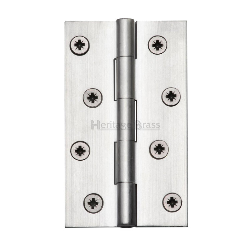 Heritage Brass Hinge Brass 4 x 2 3/8 Satin Chrome finish
 - HG99-130-SC