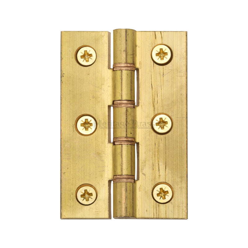 Heritage Brass Hinge Brass with Phosphor Washers 3 x 2 Natural Brass finish
 - HG99-345-Natural Brass