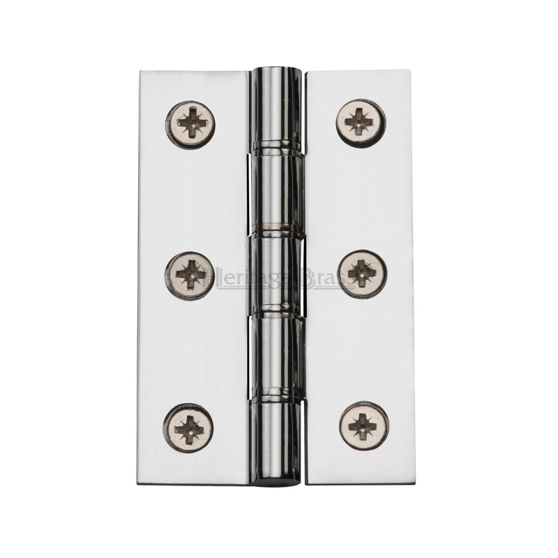 Heritage Brass Hinge Brass with Phosphor Washers 3" x 2" Polished Chrome finish - HG99-345-PC