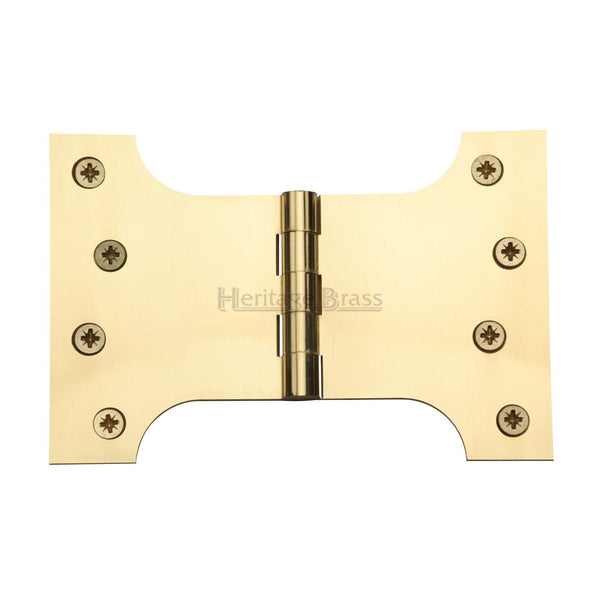 Heritage Brass Parliament Hinge Brass 4 x 4 x 6 Polished Brass finish
 - HG99-395-PB