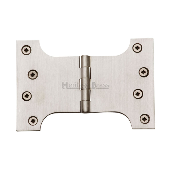 Heritage Brass Parliament Hinge Brass 4 x 4 x 6 Satin Nickel finish
 - HG99-395-SN