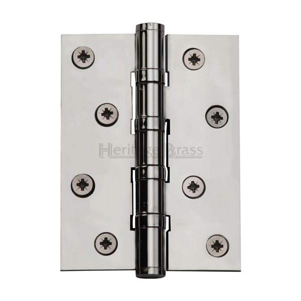 Heritage Brass Hinge Brass with Thrust Bearings (Steel Pin) 4" x 3" Polished Chrome finish - HG99-400-PC