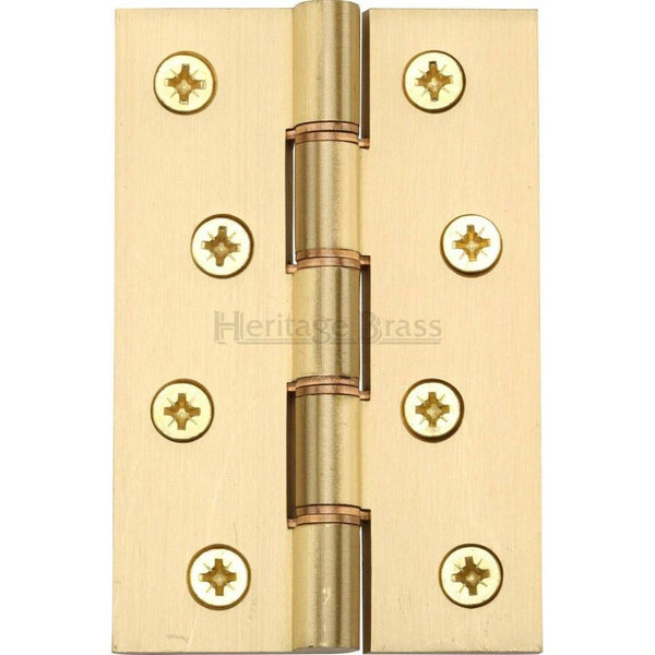 Heritage Brass Hinge Brass with Phosphor Washers 4"" x 2 5/8"" Satin Brass finish - HG99-350-SB