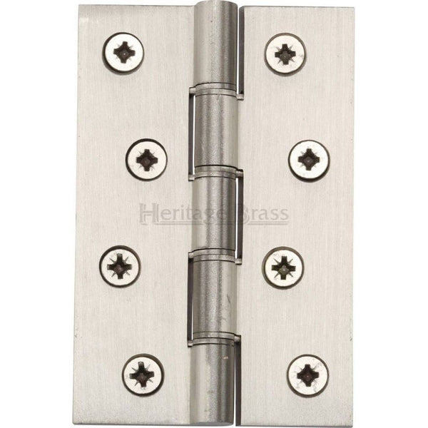 Heritage Brass Hinge Brass with Phosphor Washers 4"" x 2 5/8"" Satin Nickel finish - HG99-350-SN