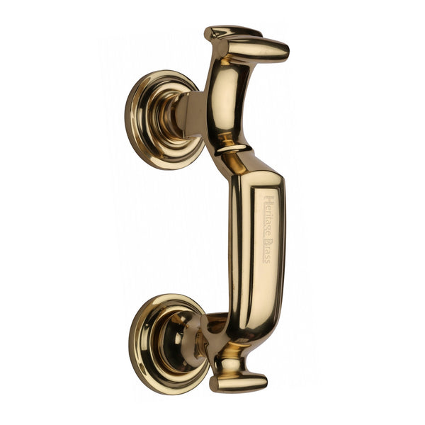 Heritage Brass Doctor Knocker Unlacquered Brass Finish
 - K1300-ULB - Choice Handles