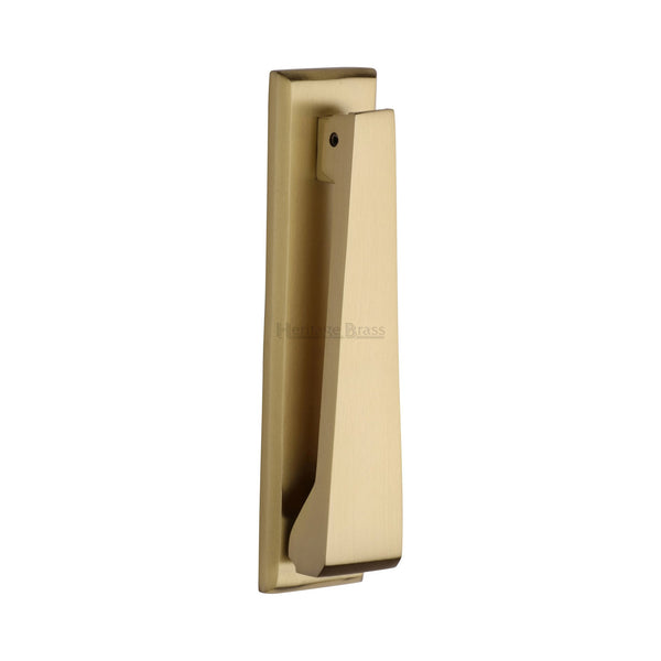 Heritage Brass Door Knocker Satin Brass finish - K1310-SB - Choice Handles