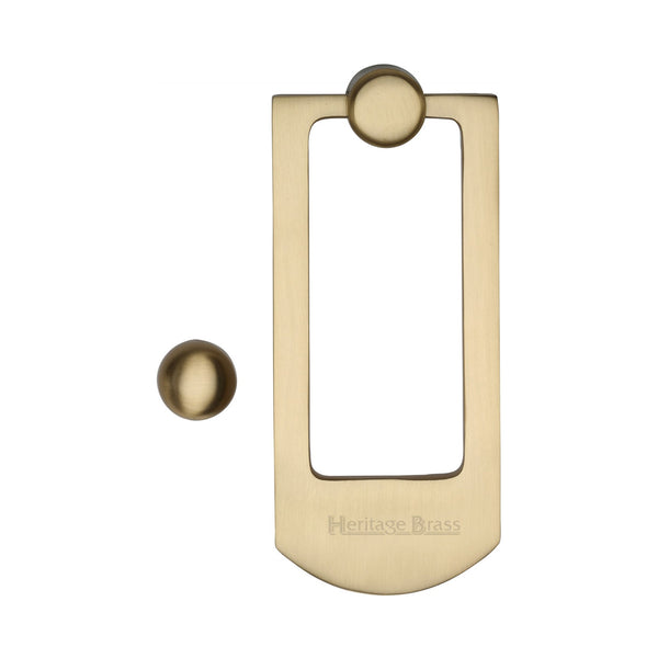 Heritage Brass Door Knocker Satin Brass finish
 - K1320-SB - Choice Handles