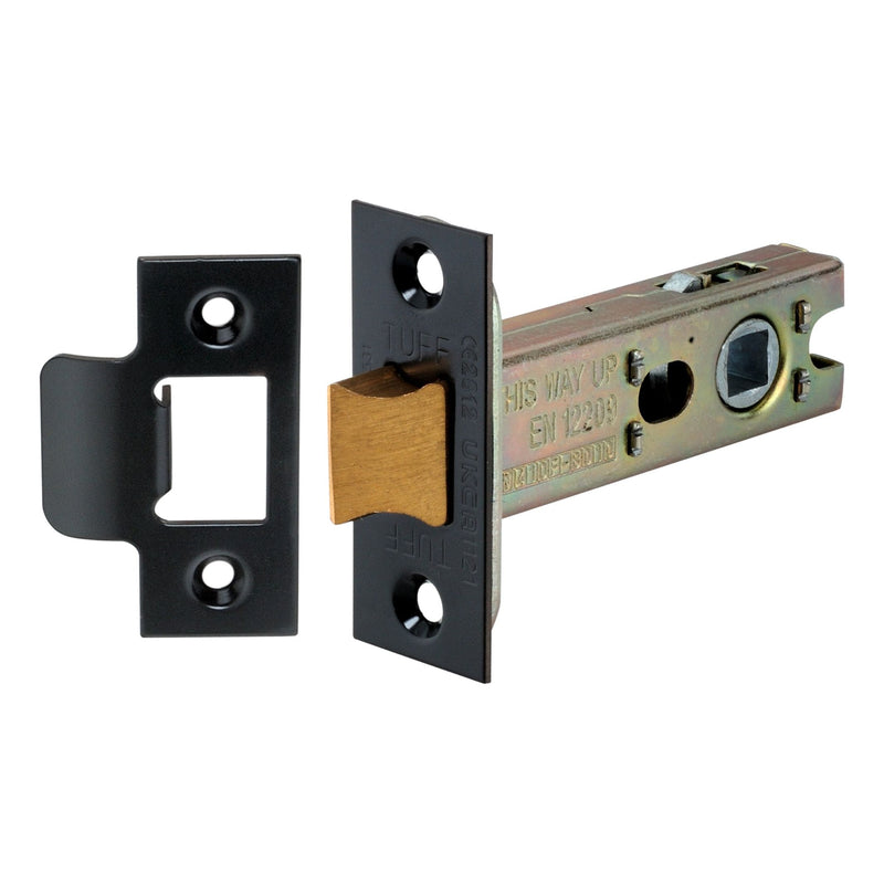 Spira Brass - 3" H/D Tubular Latch CE  - Gunmetal Grey - LAL0137GG - Choice Handles