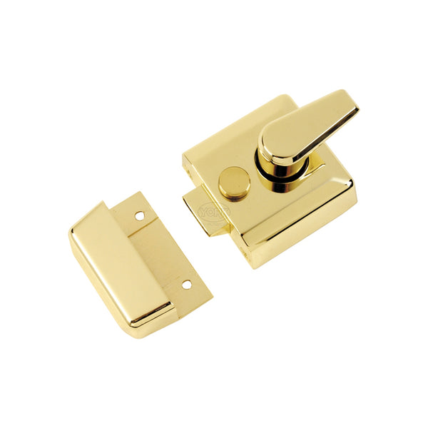 40mm Std. Nightlatch Polished Brass Finish
 - NL3040-PB