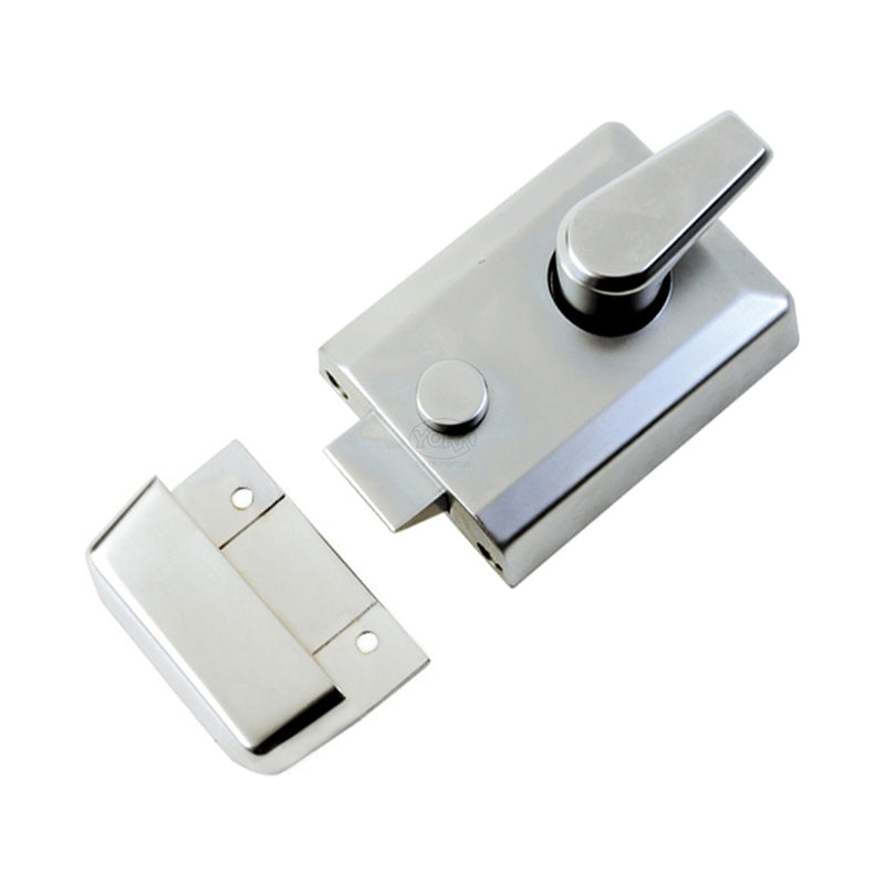 60mm Std. Nightlatch Satin Chrome Finish
 - NL3060-SC