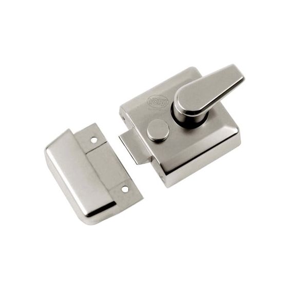 60mm Std. Nightlatch Satin Nickel Finish
 - NL3060-SN