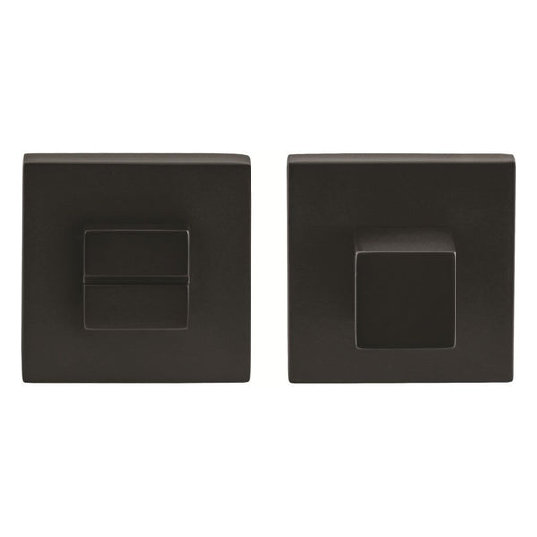 Oro&Oro WC Turn and Release on Square Rose - Matt Black - O31WC15EMB