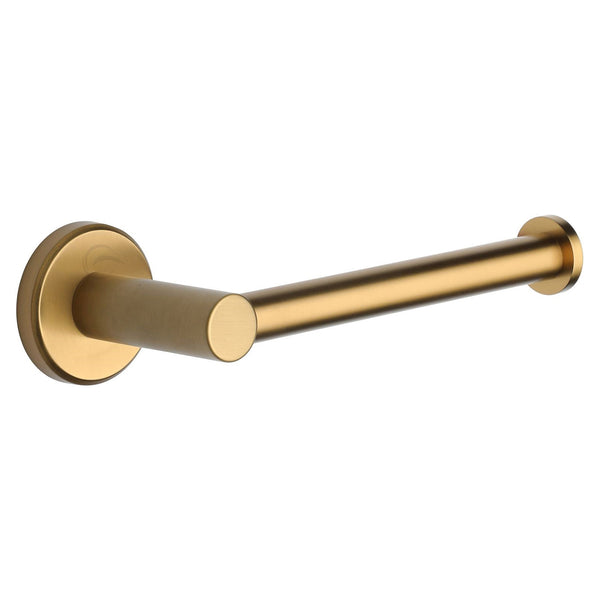 Oxford Wall Mounted Toilet Roll Holder. Satin Brass Finish - OXF-PAPER-SB