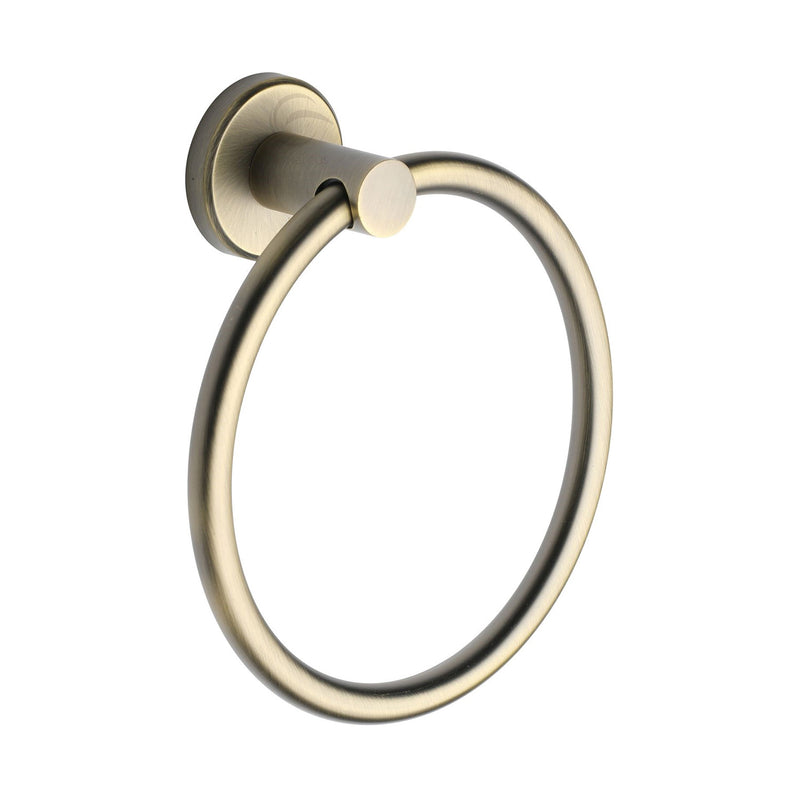 Oxford Wall Mounted Towel Ring, Towel Holder for Kitchen and Bathroom. Matt Antique finish - OXF-RING-MA