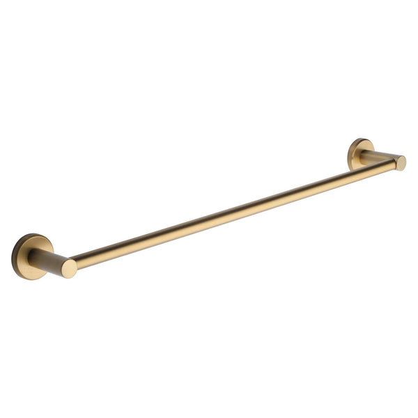 Oxford 60cm Towel Bar Rail. Wall Mounted for Bathroom and Kitchen. Satin Brass Finish - OXF-TOWEL-60-SB