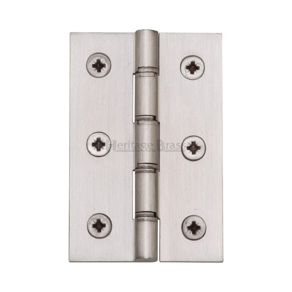 Heritage Brass Hinge Brass with Double&Natural Brasssp;Phosphor Washers 3 x 2 Satin Nickel finish
 - PR88-400-SN