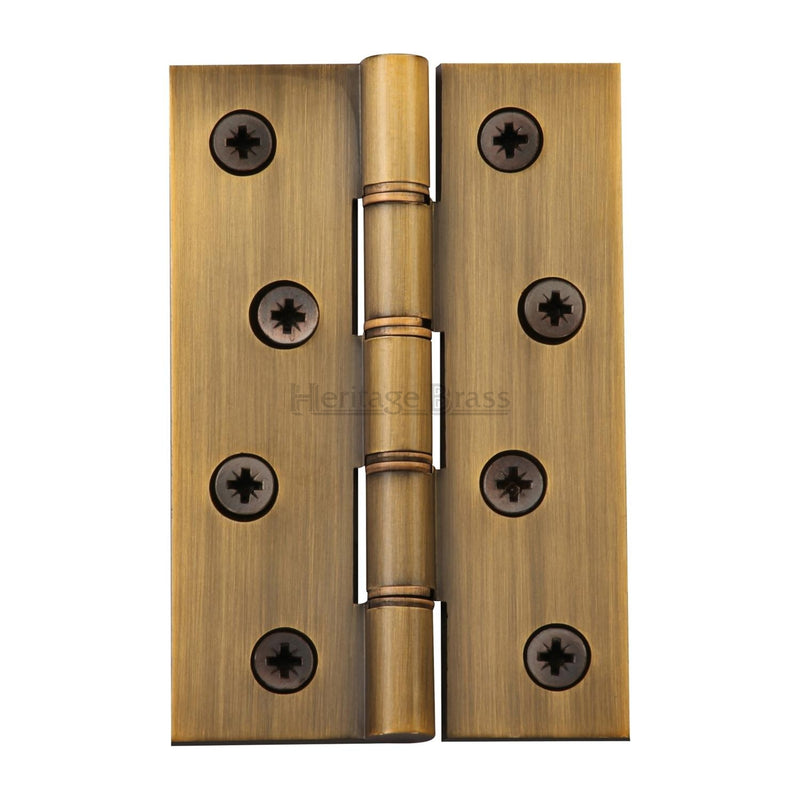 Heritage Brass Hinge Brass with Double&Natural Brasssp;Phosphor Washers 4 x 2 5/8 Antique finish
 - PR88-405-AT