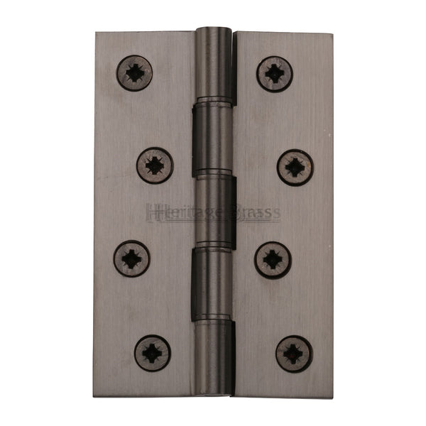 Heritage Brass Hinge Brass with Double&Natural Brasssp;Phosphor Washers 4 x 2 5/8 Matt Bronze finish
 - PR88-405-MB