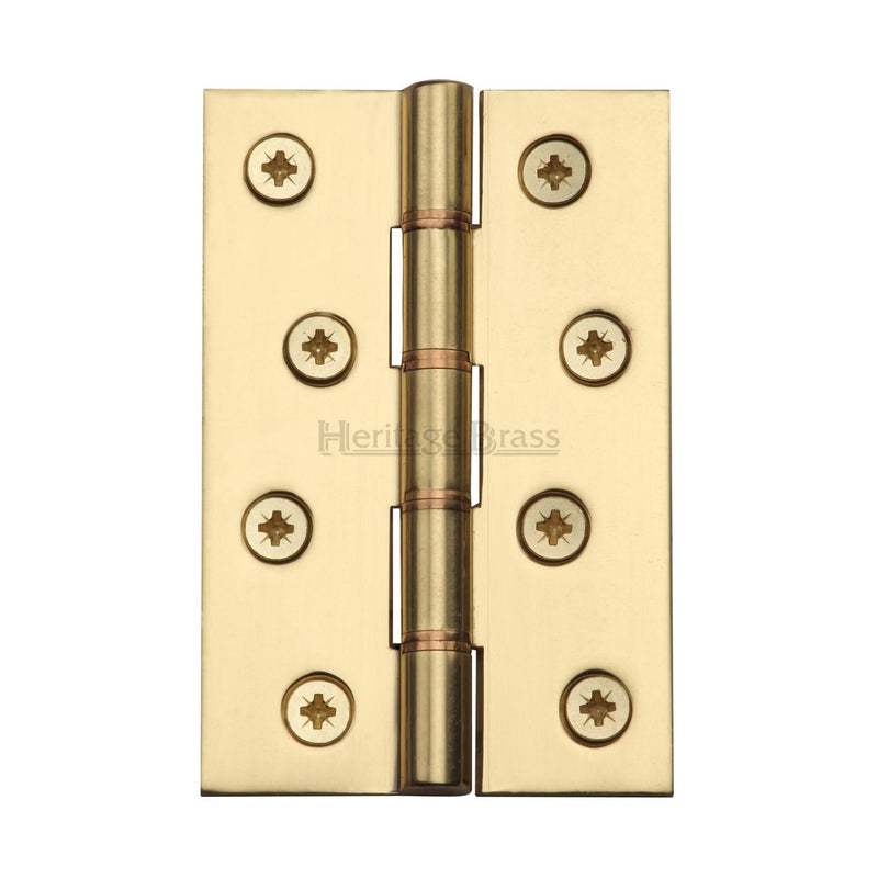 Heritage Brass Hinge Brass with Double&Natural Brasssp;Phosphor Washers 4 x 2 5/8 Polished Brass finish
 - PR88-405-PB