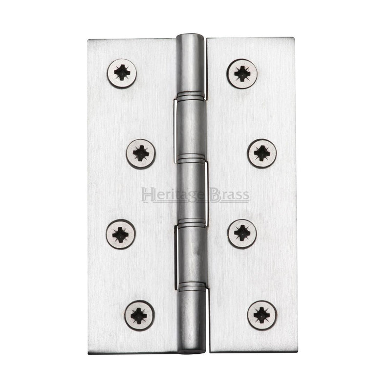 Heritage Brass Hinge Brass with Double&Natural Brasssp;Phosphor Washers 4 x 2 5/8 Satin Chrome finish
 - PR88-405-SC