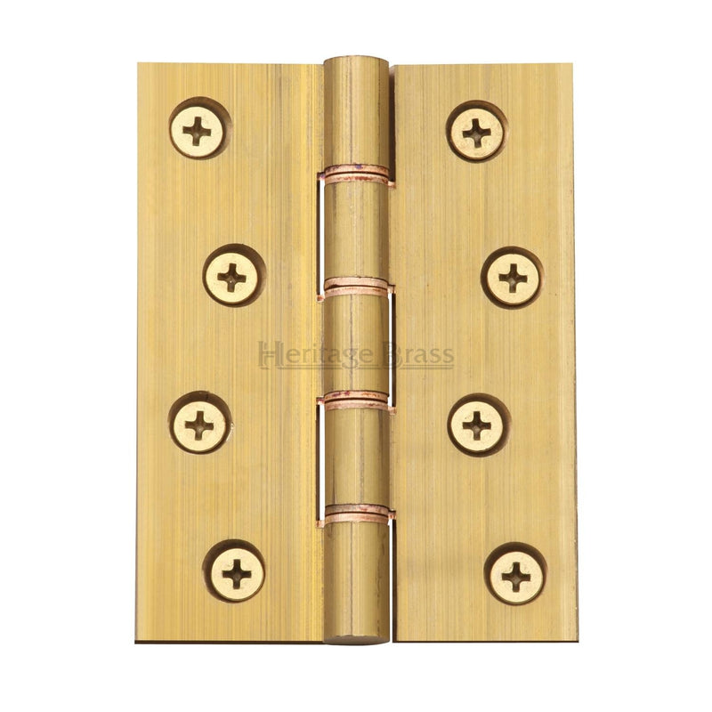 Heritage Brass Hinge Brass with DoublePhosphor Washers 4 x 3 Natural Brass finish
 - PR88-410-Natural Brass